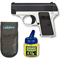 Outletdelocio. Pistola Airsoft Mini G1- Metalica. Calibre 6mm. + Funda Portabalines + Biberon 1000 Bolas. 50980-21993…